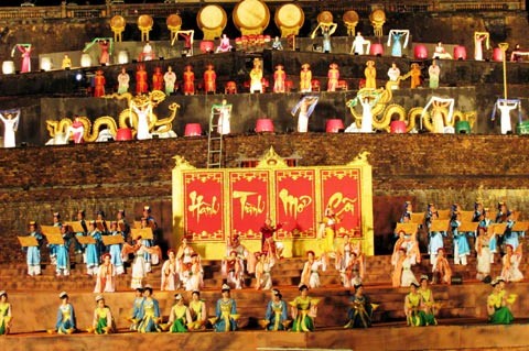 A scene during the performance (Photo:Vietnamnet) A scene during the performance (Photo:Vietnamnet)